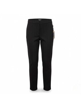 NYDJ Womens Black Ponte Ankle Pants Lightweight Slim Stretch Fit Modern Size 6